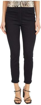 Skinny Ankle Pull-On Jeans in Cool Embrace(r) Denim with Side Slits in Nautilus (Nautilus) Women's Jeans