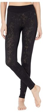 Merino 150 Lace Base Layer Bottoms (Black) Women's Casual Pants