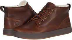 Davis Square Warm Lined Chukka (Rust Lite Leather Full Grain) Men's Shoes
