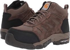 Lightweight Waterproof Hiker Carbon Nano Comp Toe (Brown) Women's Work Lace-up Boots