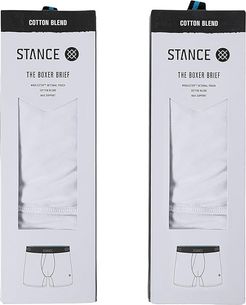 Standard 6 2-Pack (White) Men's Underwear