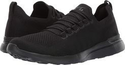 Techloom Breeze (Black/Black) Men's Running Shoes