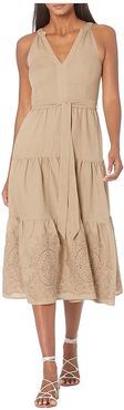 Santana Dress (Utility Tan) Women's Clothing