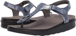 Marina (Silver/Blue) Women's Shoes