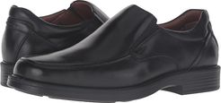 Waterproof XC4(r) Stanton Moc Toe Slip-On (Black Waterproof Calfskin) Men's Slip-on Dress Shoes
