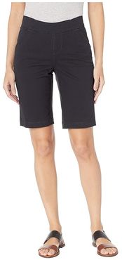 Gracie Pull-On Bermuda Shorts Twill (Black) Women's Shorts