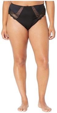 Meredith High Leg Brief (Black) Women's Underwear