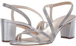 Vanessa (Silver Microfiber) Women's Shoes