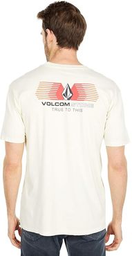 Voltrude Short Sleeve Tee (Off-White) Men's T Shirt