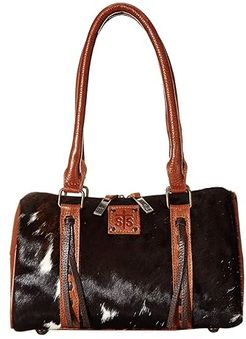 The Classic Satchel (Cowhide/Brown Leather) Handbags