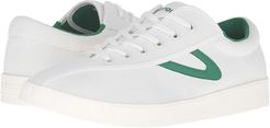 Nylite Plus (White/White/Green) Men's Lace up casual Shoes