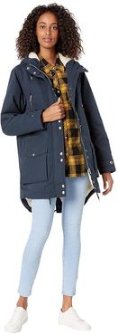 Walk On By 5K Parka (Sea Navy) Women's Clothing