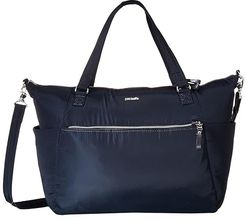 Stylesafe Anti-Theft Tote (Navy) Tote Handbags