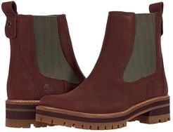 Courmayeur Valley Chelsea (Burgundy Nubuck) Women's Pull-on Boots