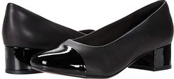Marilyn Sara (Black Leather/Synthetic Combination) Women's Shoes