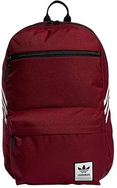 Originals National SST Recycled Backpack (Collegiate Burgundy/White) Backpack Bags
