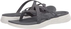 On-The-Go 600 - Dainty (Charcoal) Women's Sandals