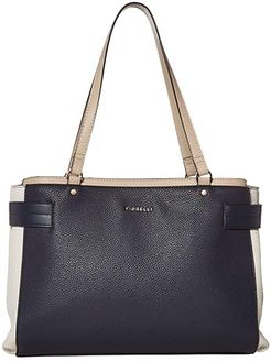 Brie Satchel (Nautical Mix) Satchel Handbags