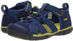 Seacamp II CNX (Little Kid/Big Kid) (Blue Depths/Chartreuse) Boys Shoes