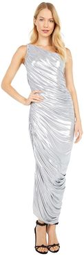 Diana Gown (Silver) Women's Dress