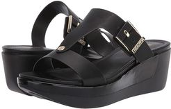 Pepea Buckle (Black) Women's Shoes