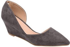 Lenox Wedge (Grey) Women's Shoes