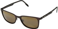 Naupaka (Satin Chocolate/HCL Bronze) Athletic Performance Sport Sunglasses