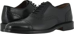 Daley Cap Toe (Black Full Grain) Men's Shoes