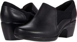 Emily Amelia (Black Leather/Textile Combinat) Women's Shoes