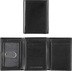 Trifold Wallet (Black Full Grain) Wallet Handbags