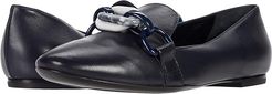 Chain Link Loafer (Navy) Women's Shoes