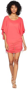 Cosita Buena South Beach Dress Cover-Up (Bombshell Red) Women's Swimwear