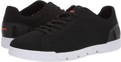 Breeze Tennis Knit Sneakers (Black/White) Men's Shoes