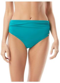 Riviera Solids Convertible High-Waist Bikini Bottom (Riviera) Women's Swimwear