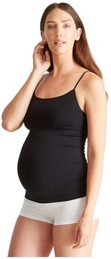 Maternity Seamless Cami (Black) Women's Clothing