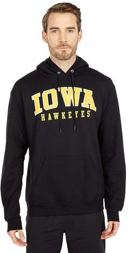 Iowa Hawkeyes Eco(r) Powerblend(r) Hoodie (Black 3) Men's Sweatshirt