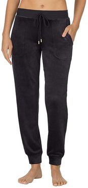 Casual Luxe Sleepwear Pants (Black) Women's Pajama