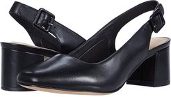 Sheer Violet (Black Leather) Women's Shoes