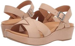 Myrna 2.0 (Natural Full Grain Leather) Women's Wedge Shoes