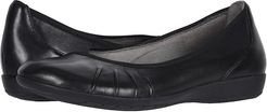 Alder Derby (Black Silky Leather) Women's  Shoes