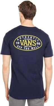 Authentic Tried and True Short Sleeve Tee (Navy) Men's Clothing