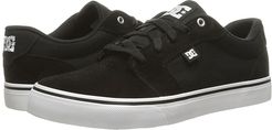 Anvil (Black/White/Black) Men's Skate Shoes