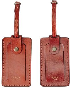 Dolce Set of 2 Luggage Tags (Amber) Handbags