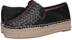 Catherine (Black Softy Sheep Nappa Leather) Women's Shoes