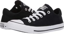 Chuck Taylor(r) All Star(r) Madison True Faves Ox (Black/Natural Ivory/White) Women's Shoes