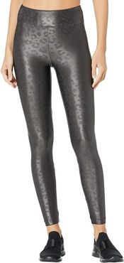 Lustrous High-Rise Camo Leggings (Leopard Lead) Women's Casual Pants