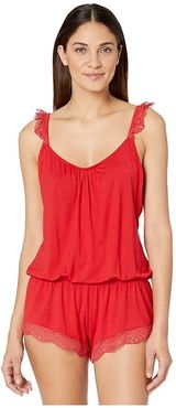 Myla - The Primped Teddy (Haute Red) Women's Jumpsuit & Rompers One Piece