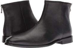 NYC Back Zip Boot (Black) Men's Boots