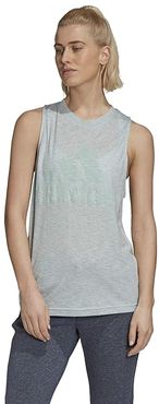 Winners Tank Top (Green Tint Melange) Women's Clothing