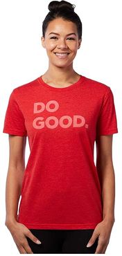 Do Good T-Shirt (Racing Red) Women's T Shirt